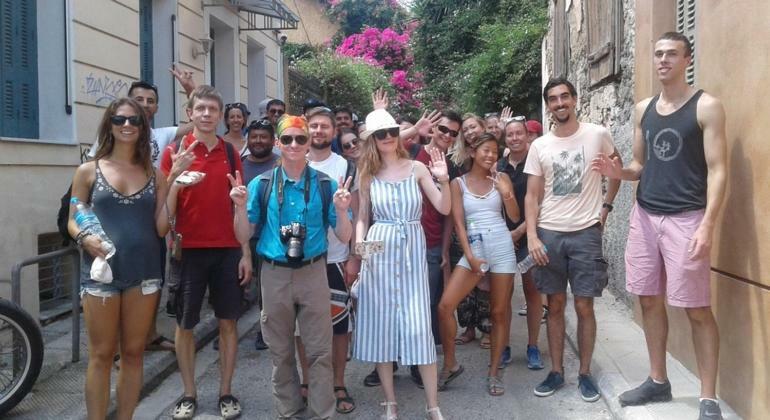 Zeus Hostel Athene Buitenkant foto